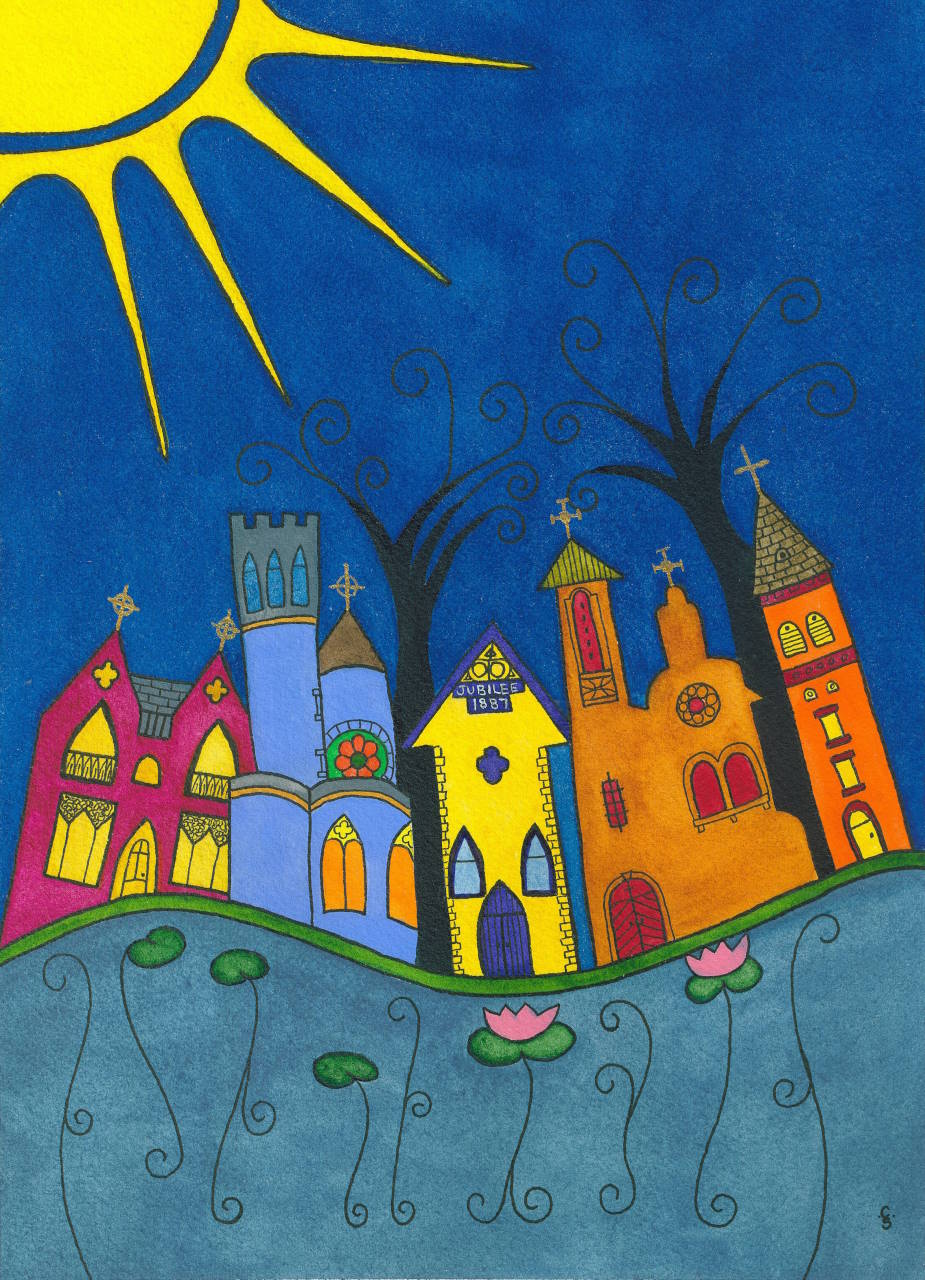 Creepy Churches Portrait